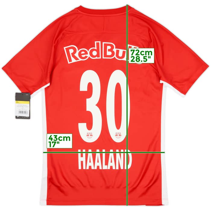 2019-20 Red Bull Salzburg Home Shirt Haaland #30 (S)
