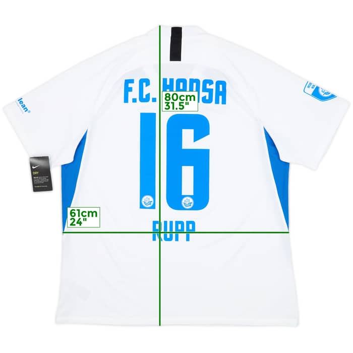 2021-22 Hansa Rostock Away Shirt Rupp #16 (XXL)