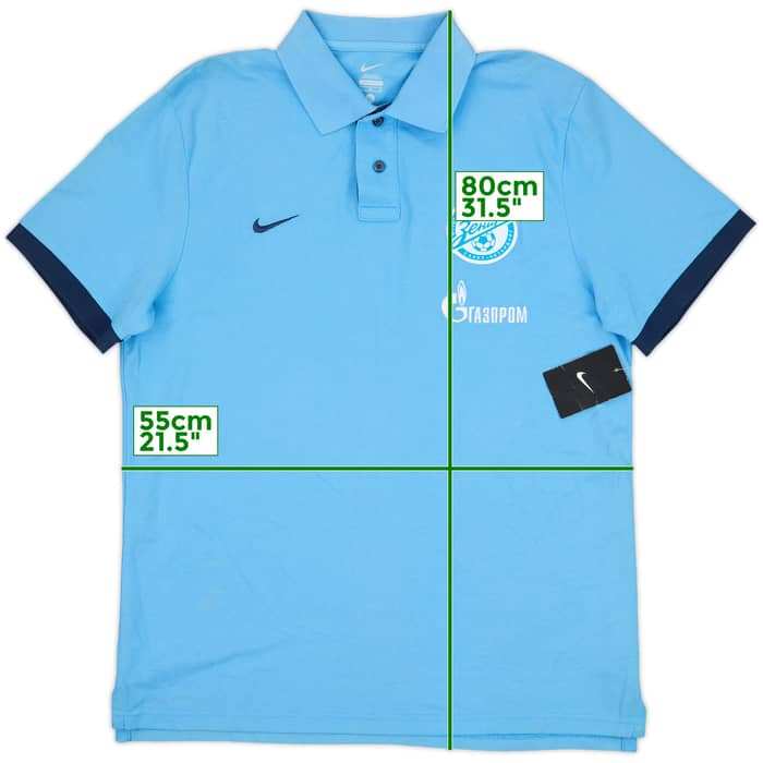 2012-13 Zenit St. Petersburg Nike Polo Shirt (XL)