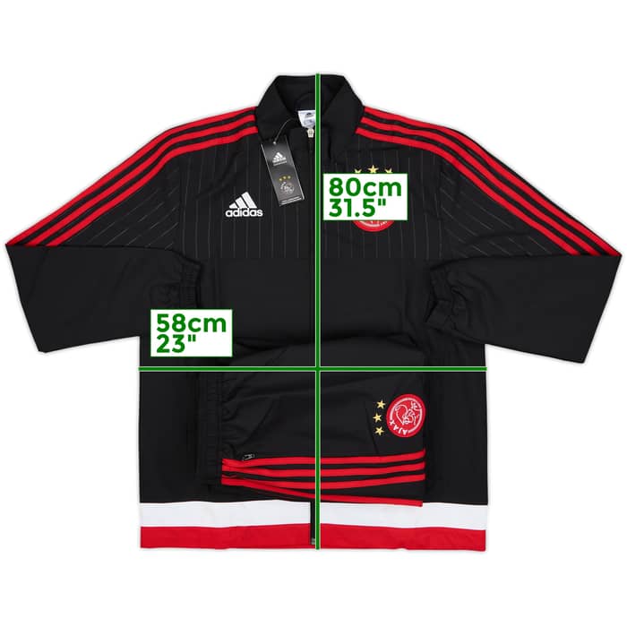 2015-16 Ajax adidas Tracksuit (M)
