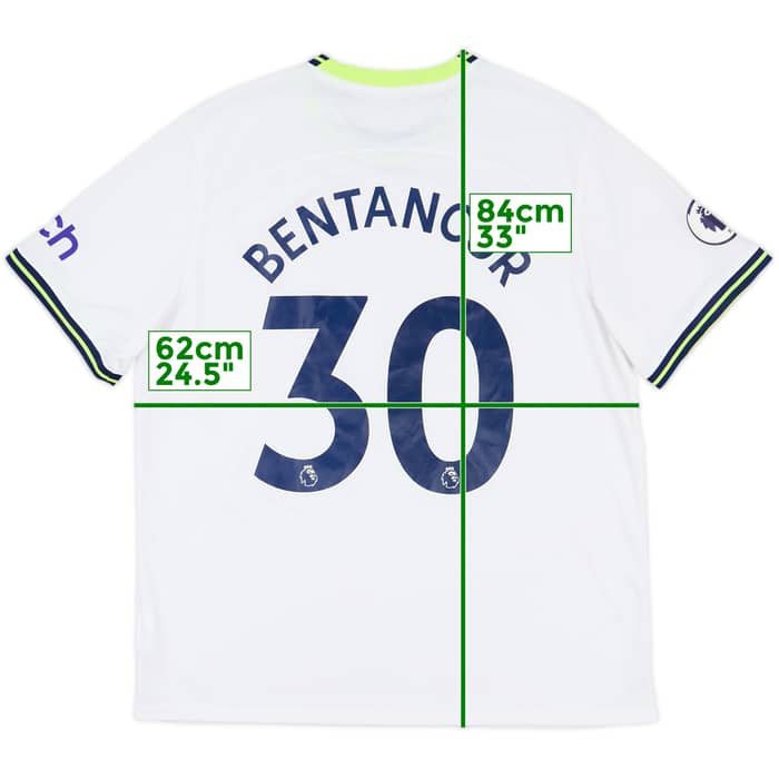 2022-23 Tottenham Home Shirt Bentancur #30 - 8/10 - (XL)