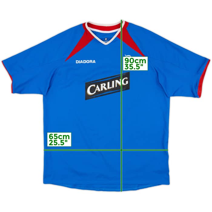 2003-05 Rangers Home Shirt - 9/10 - (XL)