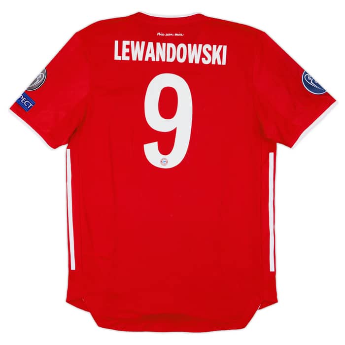 2020-21 Bayern Munich Player Issue Home Shirt Lewandowski #9 - 8/10 - (M/L)