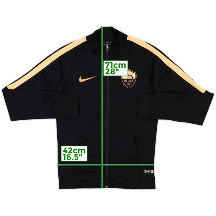2016-17 Roma Nike Track Jacket - 9/10 - (S)
