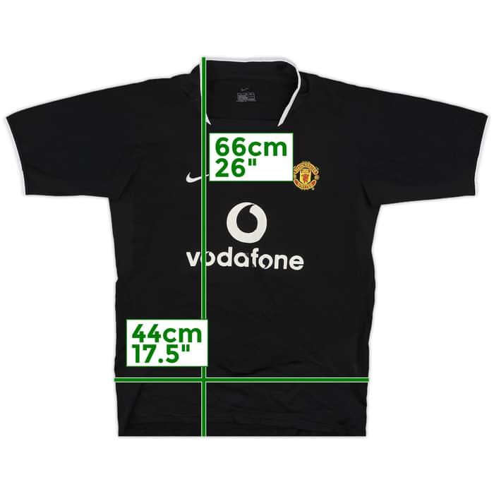 2003-05 Manchester United Away Shirt - 4/10 - (L.Boys)