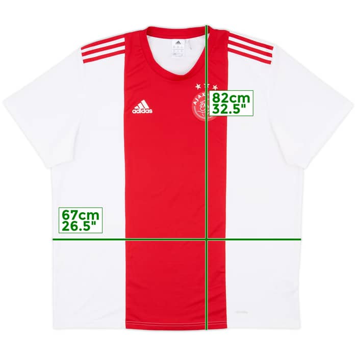 2015-16 Ajax Basic Home Shirt - 7/10 - (XXL)