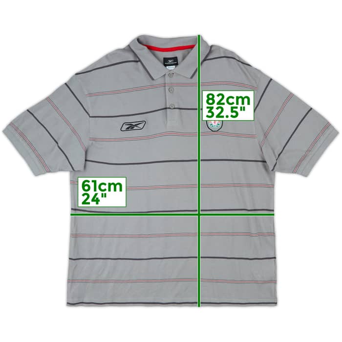 2004-05 Liverpool Reebok Polo Shirt - 8/10 - (XXL)