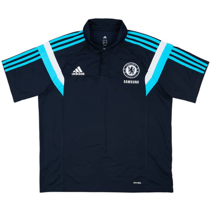2014-15 Chelsea adidas Polo Shirt - 8/10 - (XL)