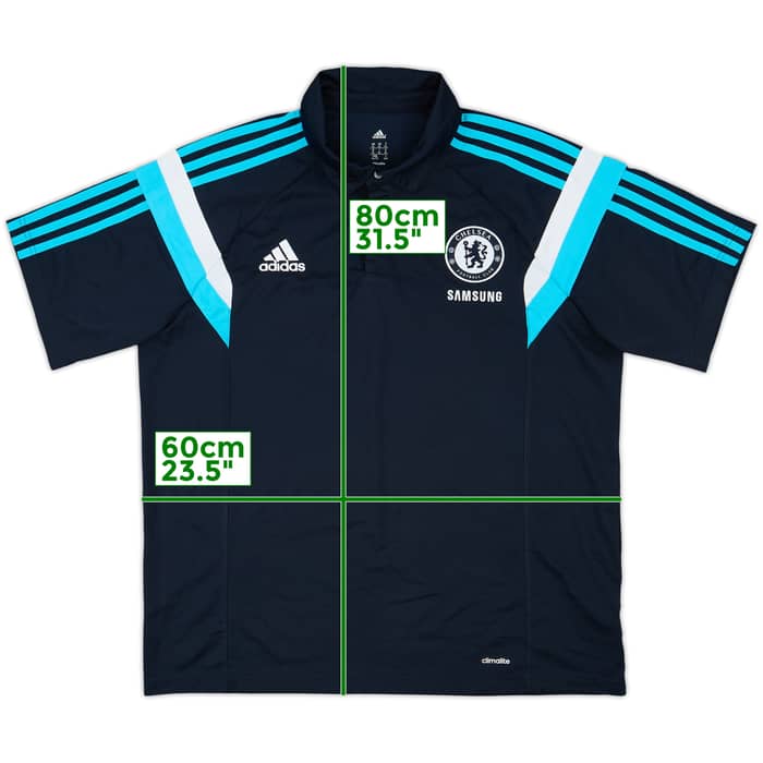 2014-15 Chelsea adidas Polo Shirt - 8/10 - (XL)