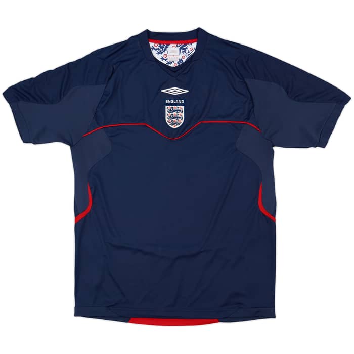 2004-06 England Umbro Training Shirt - 8/10 - (XL)