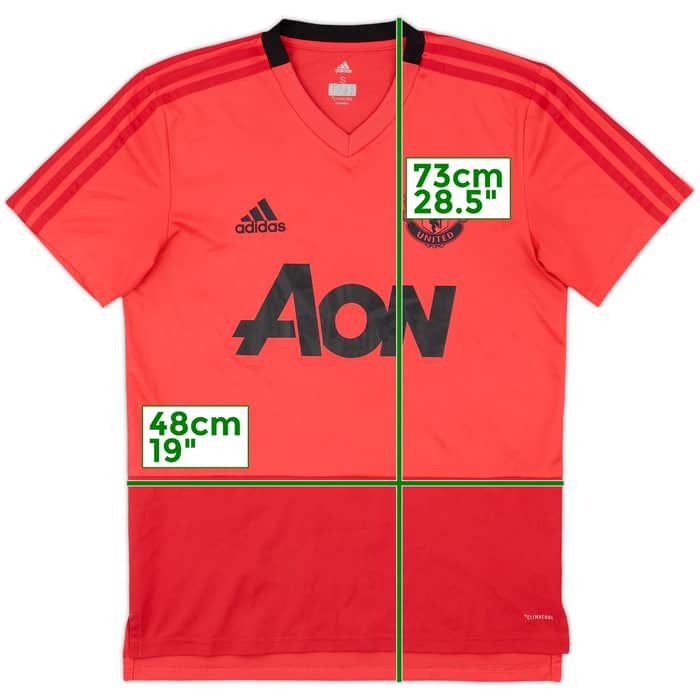 2018-19 Manchester United adidas Training Shirt - 8/10 - (S)