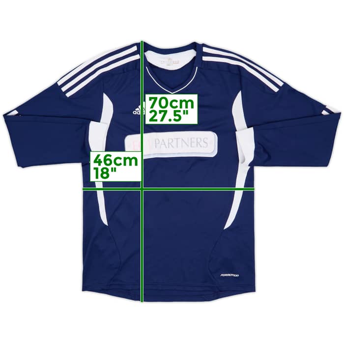 2010-11 adidas Template L/S Shirt #10 - 6/10 - (M)