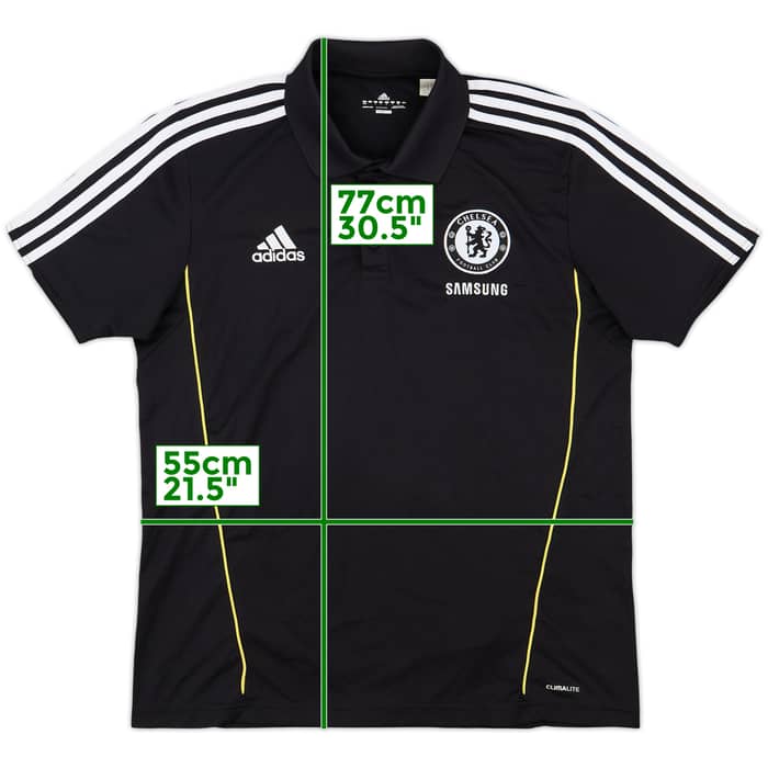 2011-12 Chelsea adidas Polo Shirt - 10/10 - (L)