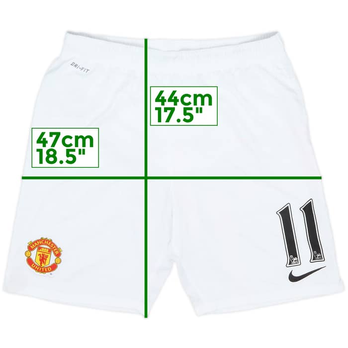 2011-12 Manchester United Home Shorts #11 (Giggs) - 6/10 - (L.Boys)