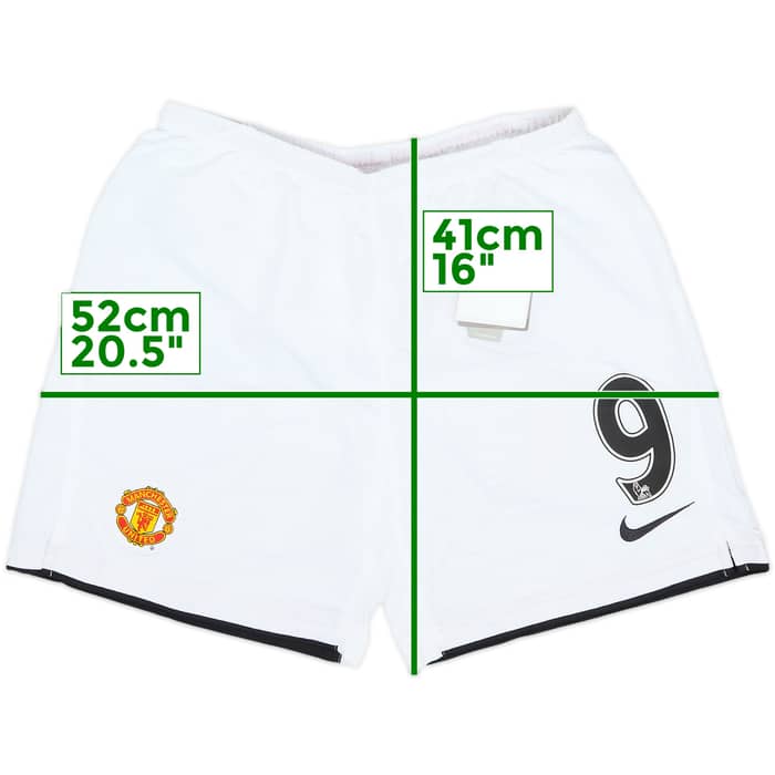 2007-09 Manchester United Home Shorts #9 (Saha) (L.Boys)