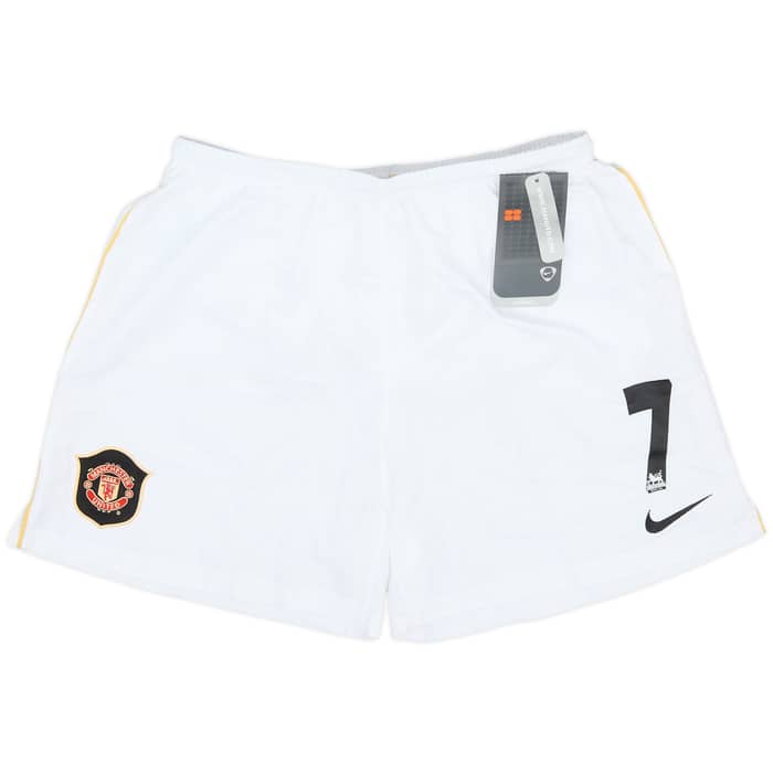 2006-07 Manchester United Home Shorts #7 (Ronaldo) (XL.Boys)