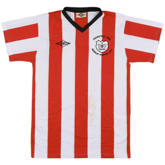 2007-08 Exeter City Promotion Final Commemorative Shirt - 4/10 - (S)