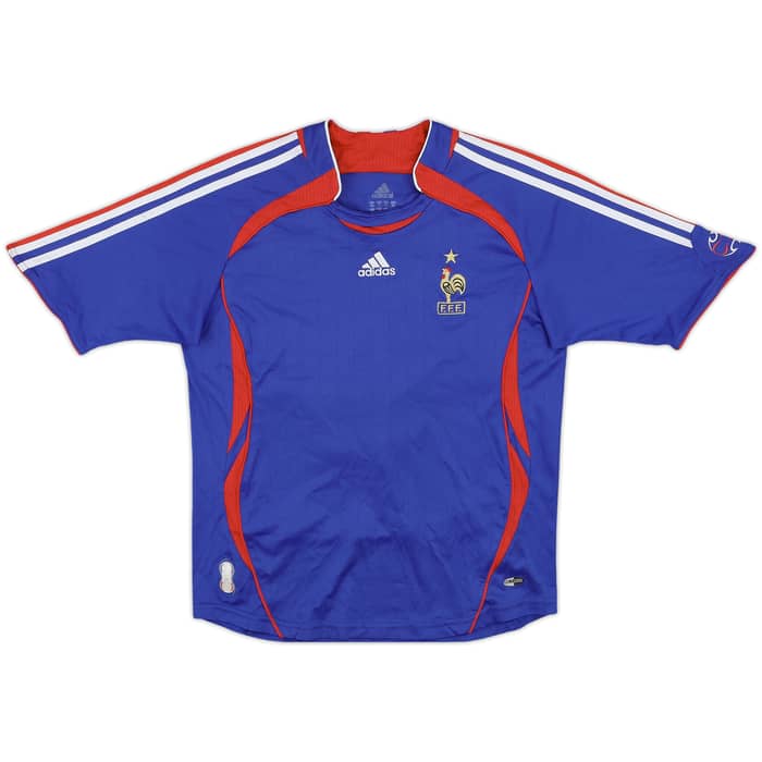 2006-07 France Home Shirt Gallas #5 - 7/10 - (M.Boys)