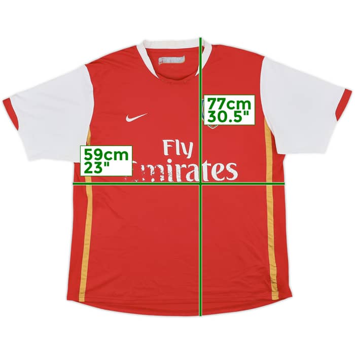 2006-08 Arsenal Home Shirt - 4/10 - (XL)