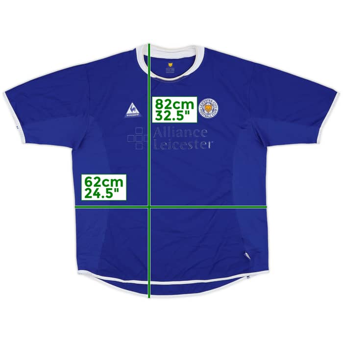 2003-04 Leicester Home Shirt - 4/10 - (XL)