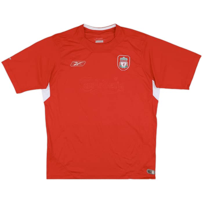 2004-06 Liverpool Home Shirt - 4/10 - (L)