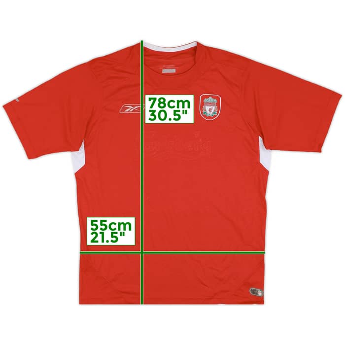 2004-06 Liverpool Home Shirt - 4/10 - (L)