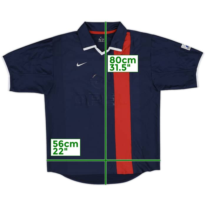 2001-02 Paris Saint-Germain Home Shirt - 4/10 - (L)
