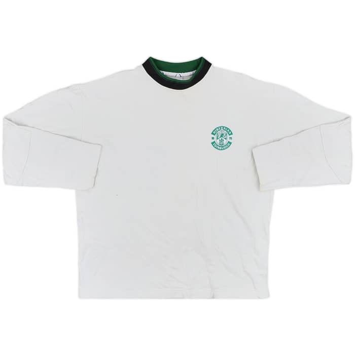2000-01 Hibernian Training L/S Shirt - 6/10 - (M)