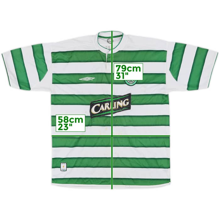 2003-04 Celtic Home Shirt - 4/10 - (L)