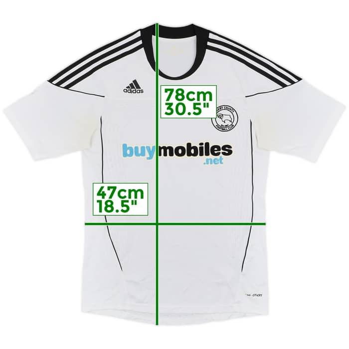 2010-11 Derby County Home Shirt - 6/10 - (M)