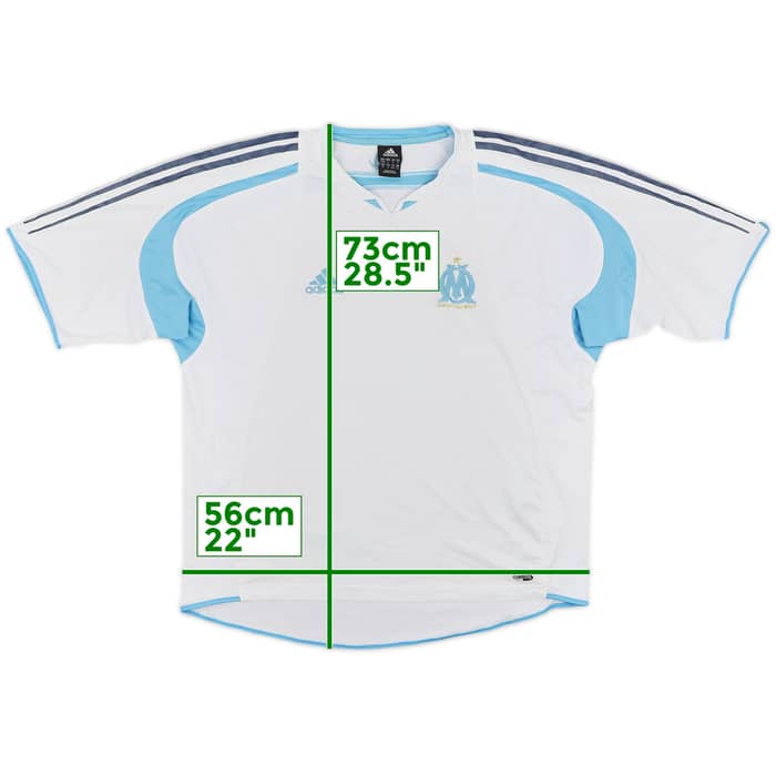 2004-05 Olympique Marseille adidas Training Shirt - 7/10 - (L/XL)