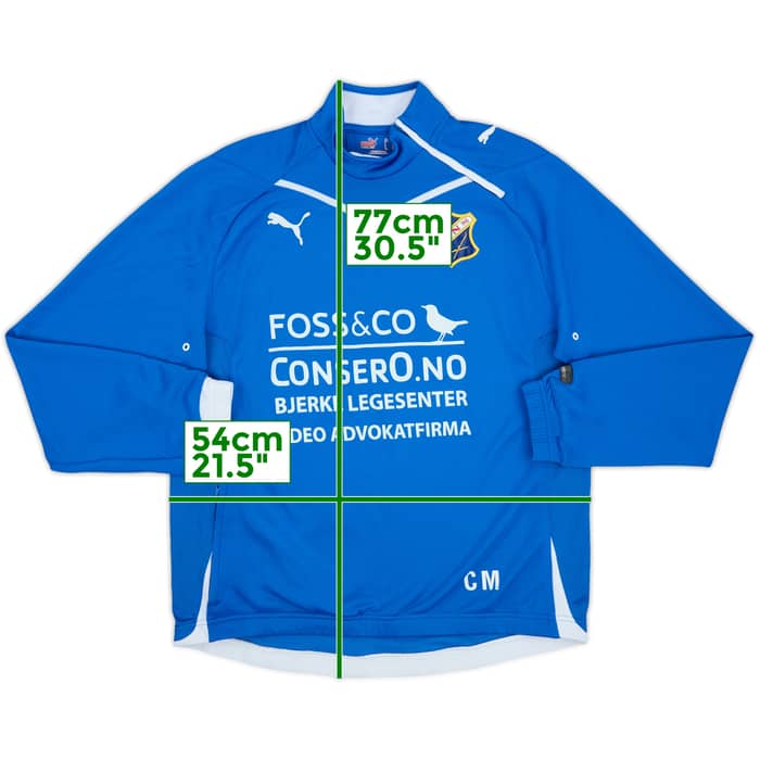 2007 Lyn Oslo Puma Staff Issue 1/4 Zip Drill Top CM - 5/10 - (M)