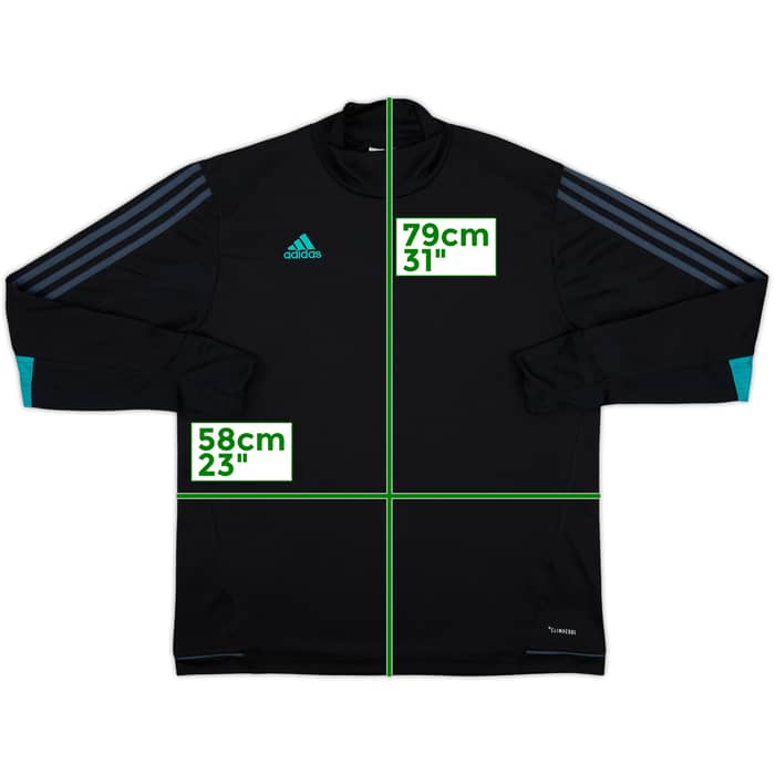 2017-18 Real Madrid adidas Drill Top - 10/10 - (3XL)