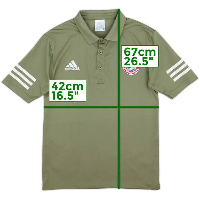 2016-17 Bayern Munich adidas Polo Shirt - 9/10 - (S)