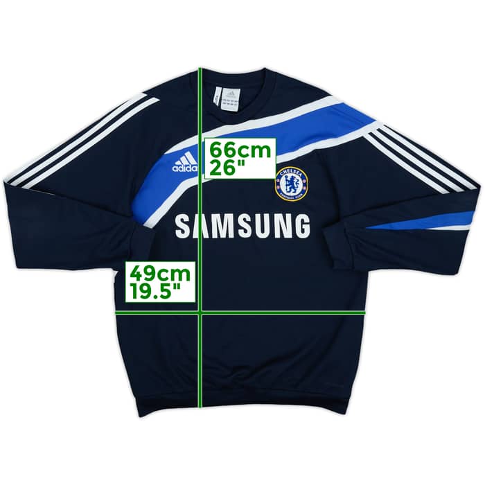2009-10 Chelsea adidas Sweat Top - 7/10 - (S)