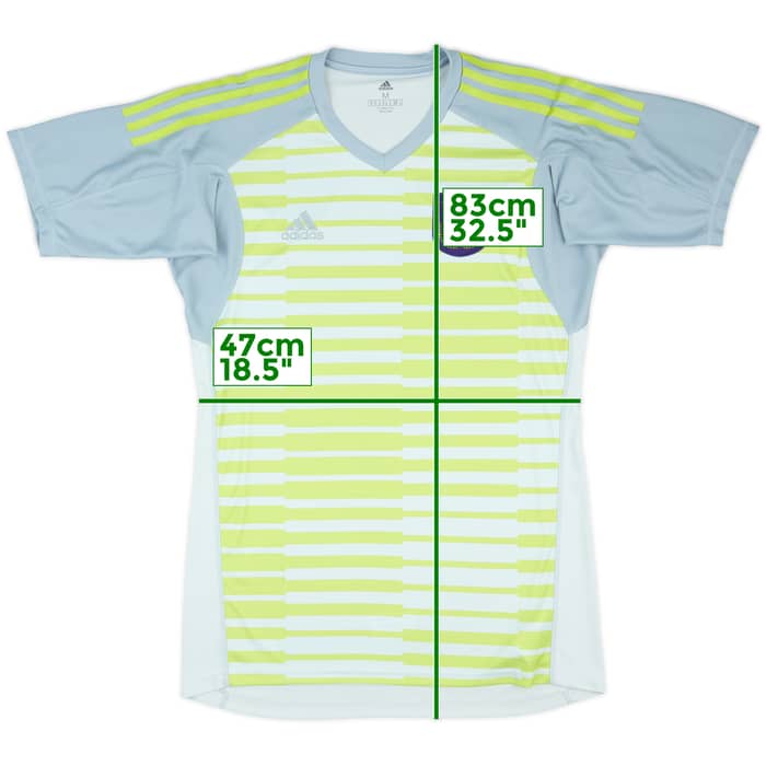 2018-19 Anderlecht GK Shirt - 9/10 - (M)