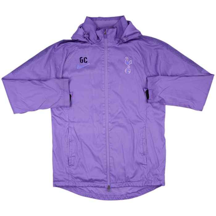 2019-20 Tottenham Staff Issue Hooded Rain Jacket 'GC'