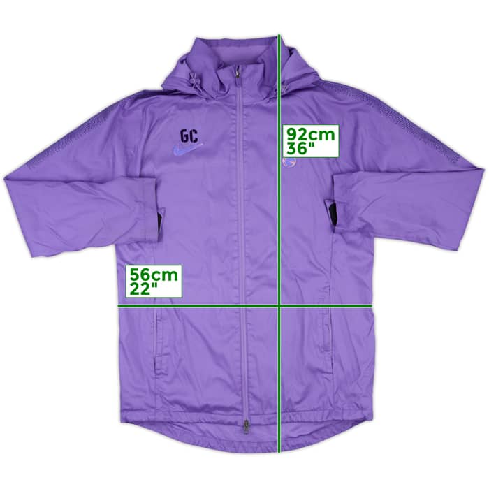 2019-20 Tottenham Staff Issue Hooded Rain Jacket 'GC'