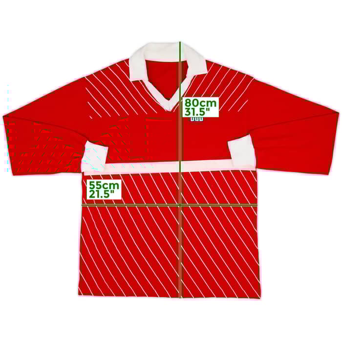 1980s Ennerre Template L/S Shirt #13 - 8/10 - (L)