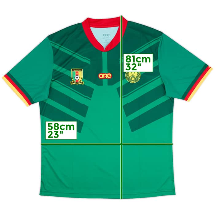 2022-24 Cameroon Home Shirt - 10/10 - (XXL)