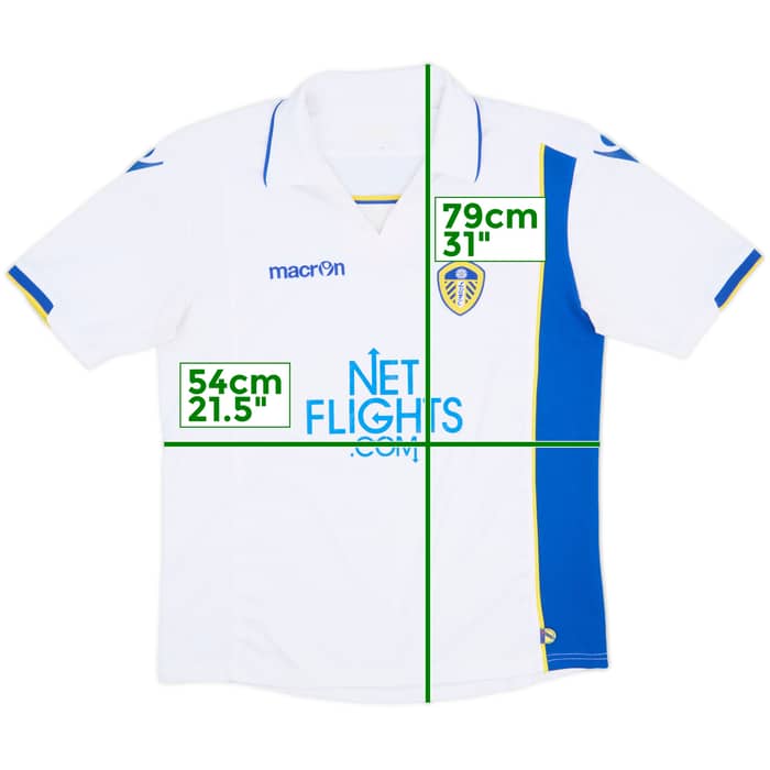2009-10 Leeds United Home Shirt - 7/10 - (L)