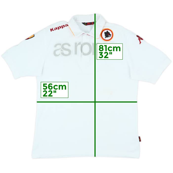 2003-04 Roma Kappa Polo Shirt - 7/10 - (XL)