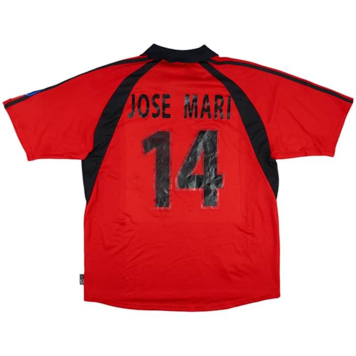 2001-02 AC Milan Third Shirt Jose Mari #14 - 6/10 - (XL)