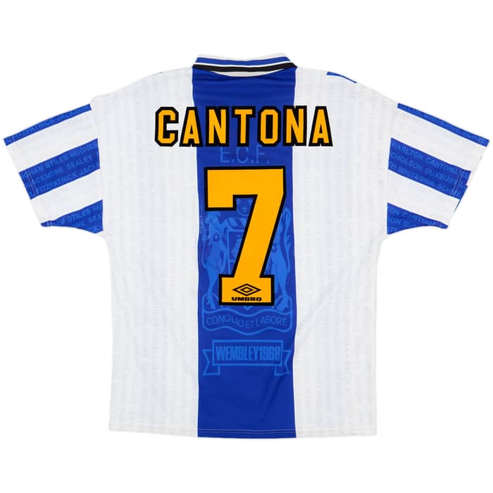 1994-96 Manchester United Third Shirt Cantona #7 - 8/10 - (M)