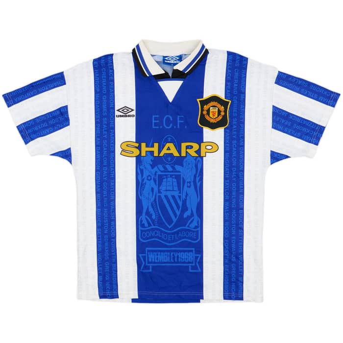1994-96 Manchester United Third Shirt Cantona #7 - 8/10 - (M)