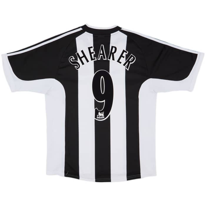 2001-03 Newcastle Home Shirt Shearer #9 - 7/10 - (L)
