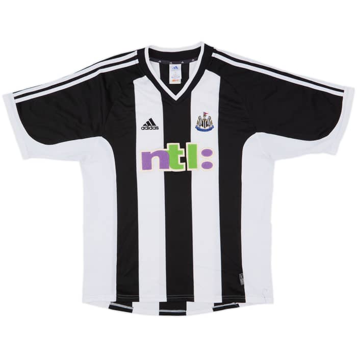 2001-03 Newcastle Home Shirt Shearer #9 - 7/10 - (L)
