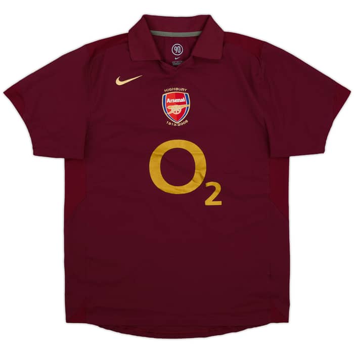 2005-06 Arsenal Home Shirt Henry #14 - 8/10 - (S)