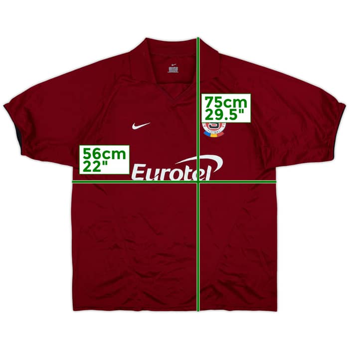 2004-05 Sparta Prague Home Shirt - 8/10 - (L)