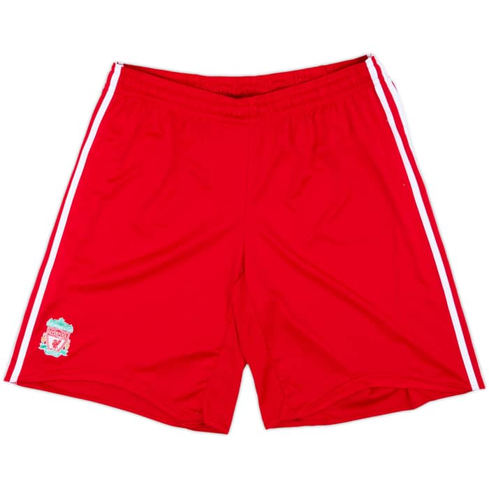 2008-10 Liverpool Home Shorts - 8/10 - (XXL)